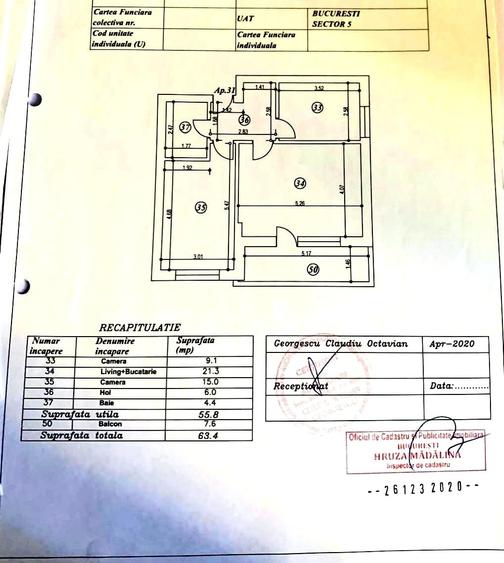 Apartament cu 3 camere decomandat în Drumul Taberei