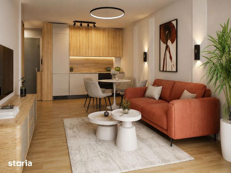 Apartament cu 2 camere în Chiajna