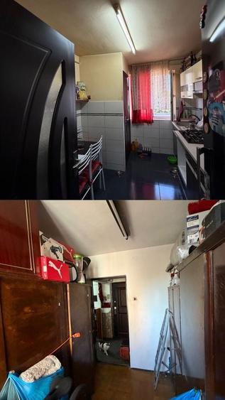 Apartament cu 3 camere semidecomandat în Central