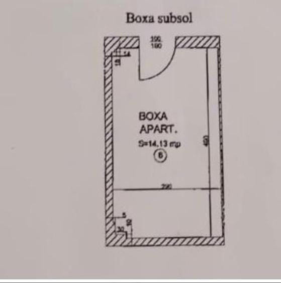Garsonieră decomandată în 23 August (Cațelul)