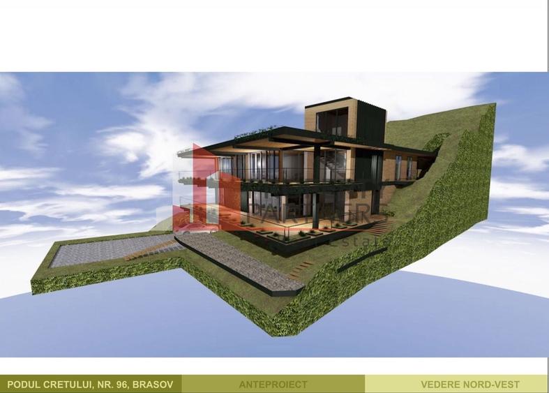 Teren Construcții intravilan de 1289 mp, în Schei