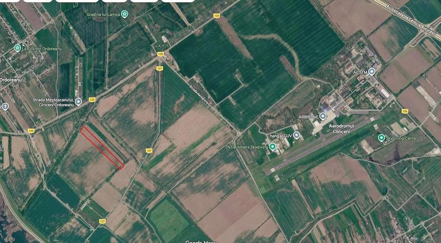 Teren de 20000 mp, în Cornetu