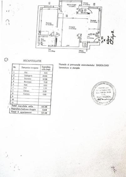 Apartament 2 camere – Piața Romană | 57 mp | - 1