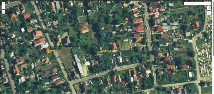 Teren de 1753 mp, în Balotești