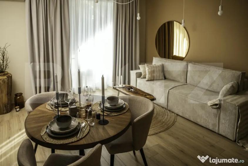 Apartament cu 2 camere semidecomandat, mobilat în Lipovei