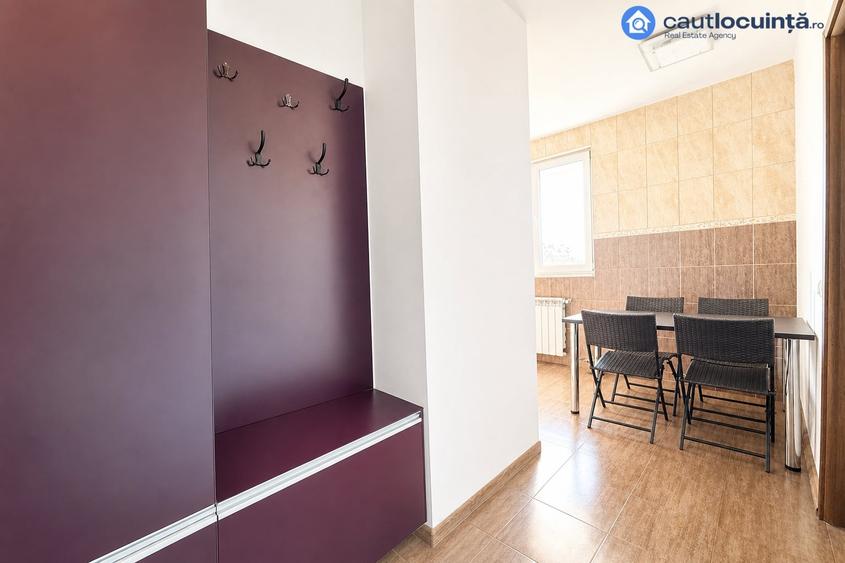 Apartament cu 2 camere semidecomandat, mobilat în Grivița