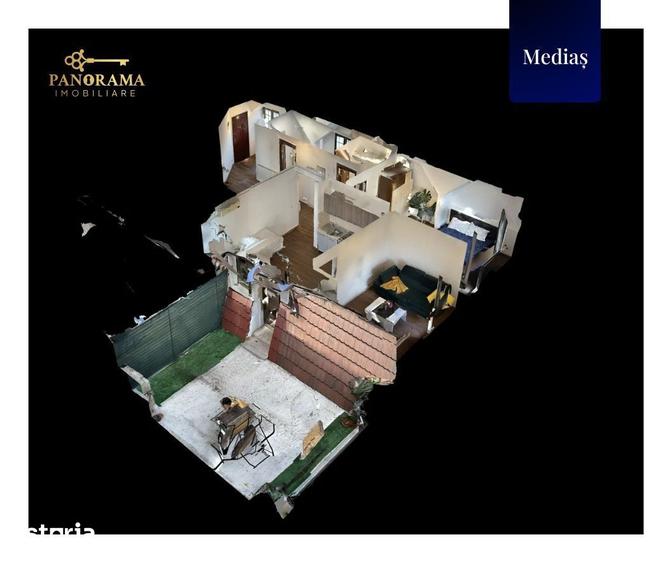 Apartament la etajul 1 cu terasa de 21.5 mp, situat in zona centrala - 3