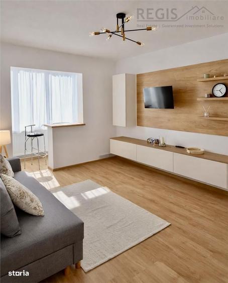 Apartament cu 2 camere semidecomandat, mobilat în Tractorul