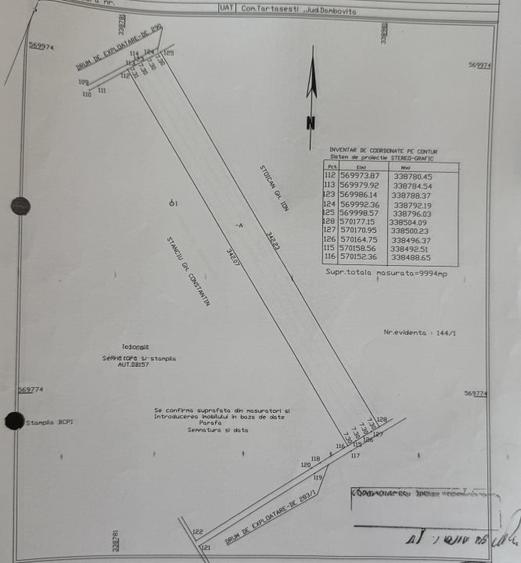 Teren Construcții intravilan de 10000 mp, în Gulia