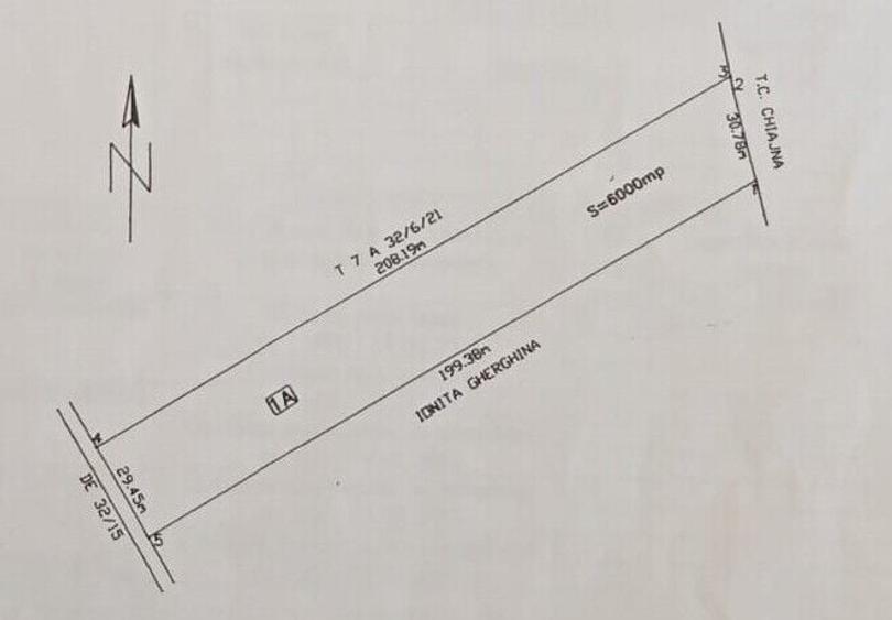 Teren Construcții intravilan de 6000 mp, în Domnești