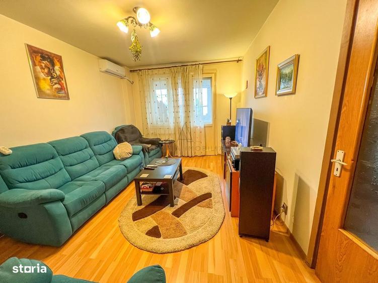 Apartament cu 3 camere semidecomandat, mobilat în Militari — fotografia 1