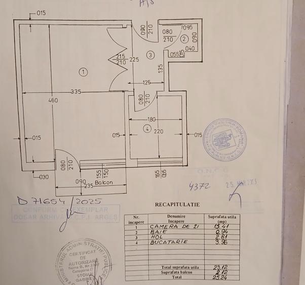 Garsonieră Exercițiu / TRAIAN , etaj 2, finisaje medii ! - 7