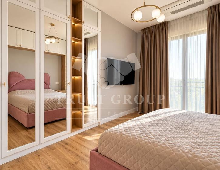 Apartament cu 5 camere decomandat, mobilat în Ștefan cel Mare
