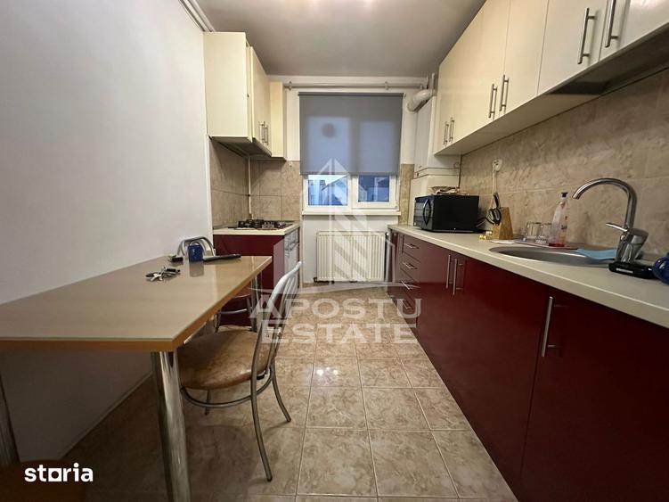 Apartament cu 2 camere semidecomandat, mobilat în Iosefin