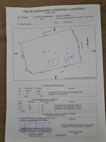Casă cu Teren 2000 Mp în Valea Nucarilor