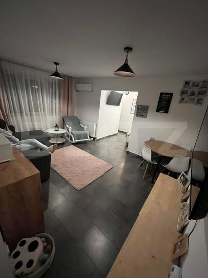 Apartament cu 2 camere nedecomandat, mobilat în Micro 6