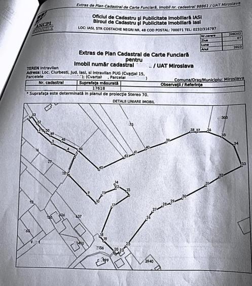 Teren Construcții intravilan de 8000 mp, în Ciurbești