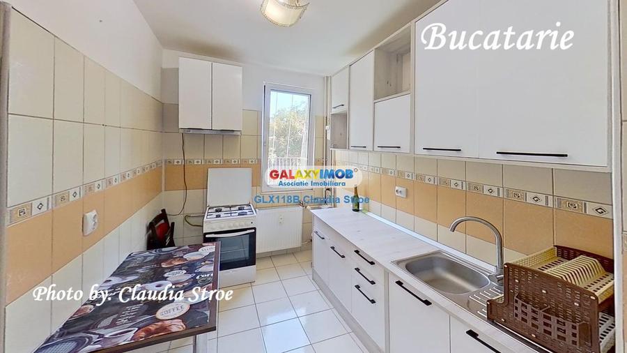 Apartament cu 2 camere circular, mobilat în Berceni