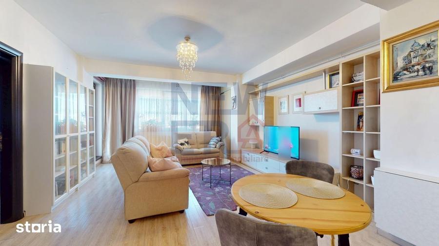 Apartament cu 2 camere, mobilat în Bucureștii Noi