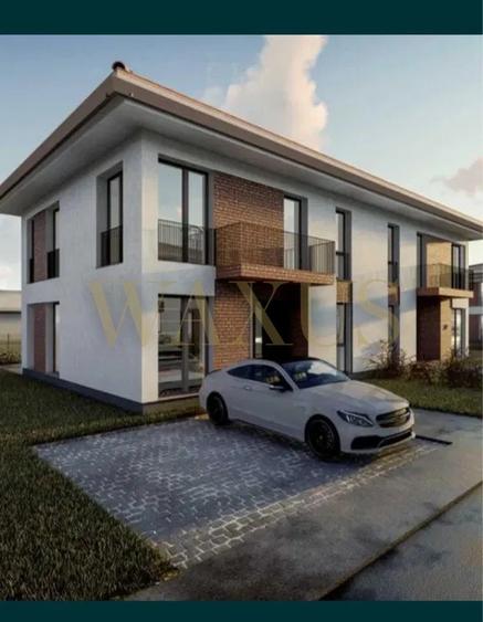 Duplex cu 5 camere cu Canalizare în Chinteni
