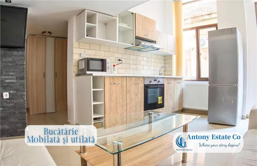 Garsonieră decomandată, mobilată în Ultracentral