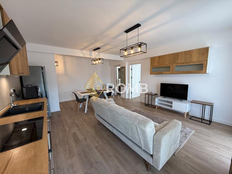 Apartament cu 2 camere semidecomandat, mobilat în Florești