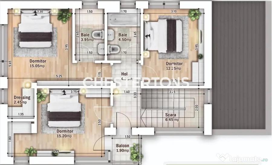 Vila lux 4 camere cu garaj langa metrou Drumul Taberei - 2