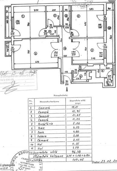 Apartament cu 4 camere decomandat în Decebal