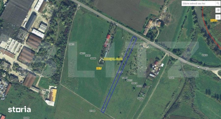 Teren de 2900 mp, în Central