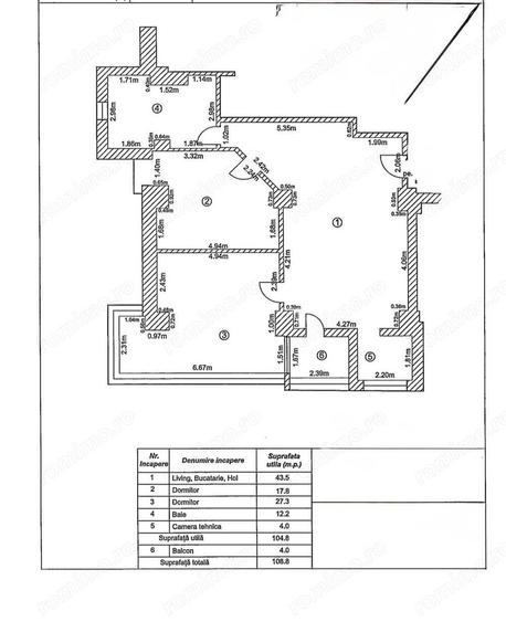 Apartament 3 cam 109mp - 7