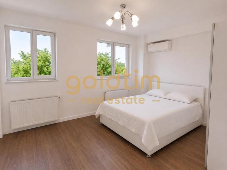 Apartament cu 3 camere decomandat, mobilat în Băneasa