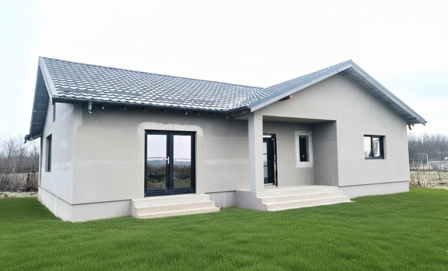 Casa parter la gri 155 mp, teren 1.007 mp – Fundulea, 25 min de Bucuresti - 1