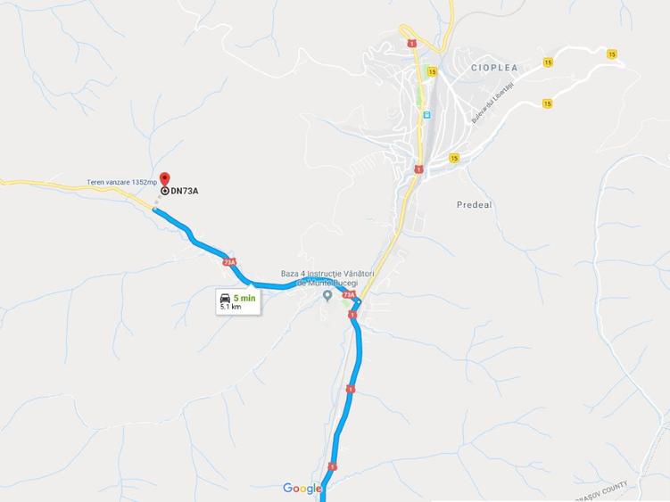  Vând teren Predeal 1400mp 40 EUR - 3