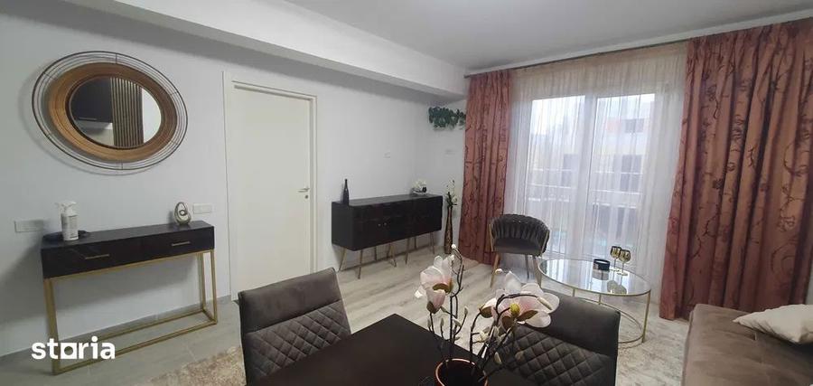 Apartament cu 2 camere semidecomandat, mobilat în Moara de Vânt