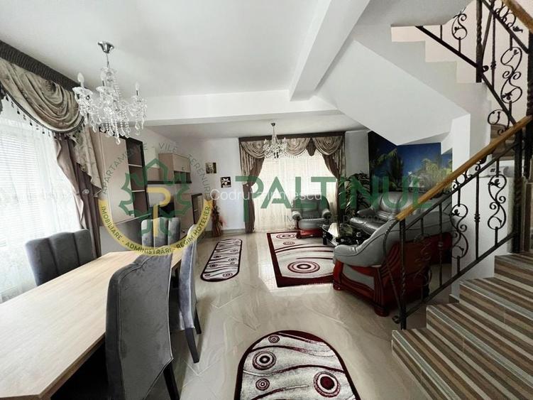 Duplex mobilat, 4 camere, 2 terase – Cartierul Arhitecților, 234 mp teren