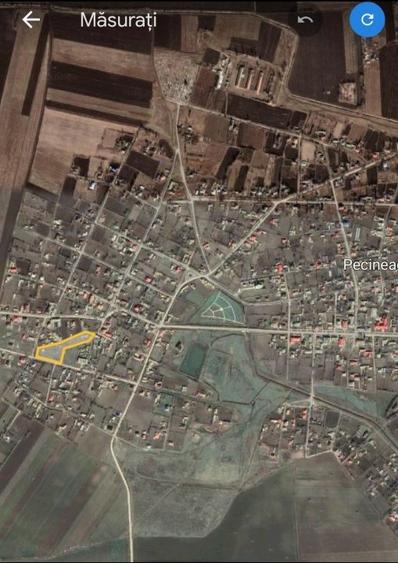 Teren 6330 mp intravilan central Pecineaga - 2