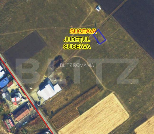 Teren 900 mp, front 23 ml, zona Sala Polivalenta Suceava