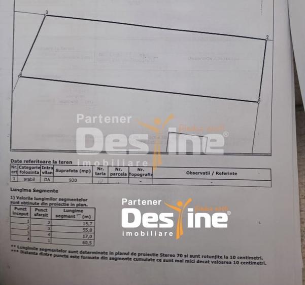 TEREN intravilan MIROSLAVA -Balciu , 930 MP, 89.900 EURO - 1