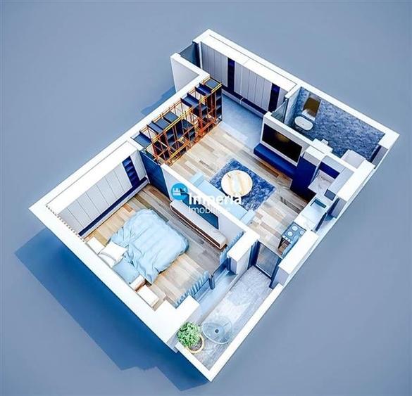 Apartament nou 2 cam 48Mp, Bloc Nou - Bucium - 14