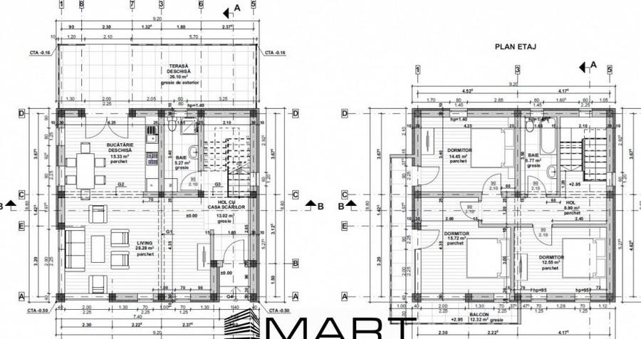 Casa individuala 120mp cu teren 486mp Sura Mica - 2
