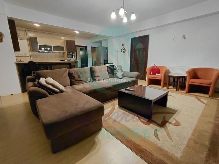 3 camere Ștefan cel Mare | 93 mp | Bloc modern 2010 | Mobilat complet