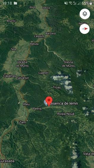 Teren vacanta.Teren la tara.casa vacanta.padure.deal PetrisCorbesti AR - 1