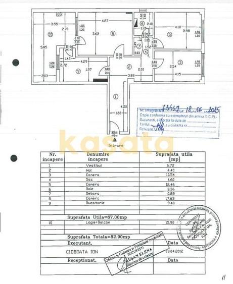 3 Camere | Dorobanți | Vedere Spate | AC | Mobilat | - 19