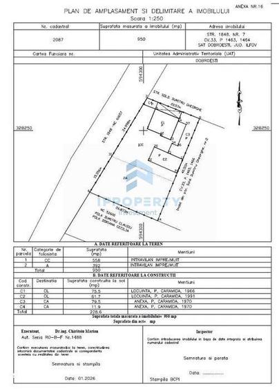 Dobroesti | Teren 950Mp | Dubla Deschidere Stradala - 5