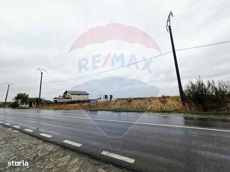 Teren extravilan de vanzare in Frumusani, acces direct DN4 - 5