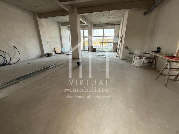 Spatiu comercial - 140 mp, open space - Zona circulata - 1