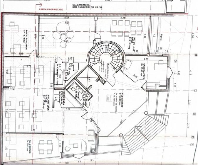 CENTRAL, Splaiul Unirii/Camera de Comert - Spatiu birouri de inchiriat, parter - 13