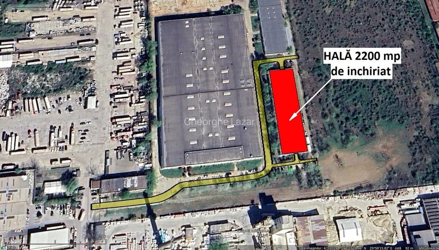Spațiu industrial, 2231 mp în Timișoara