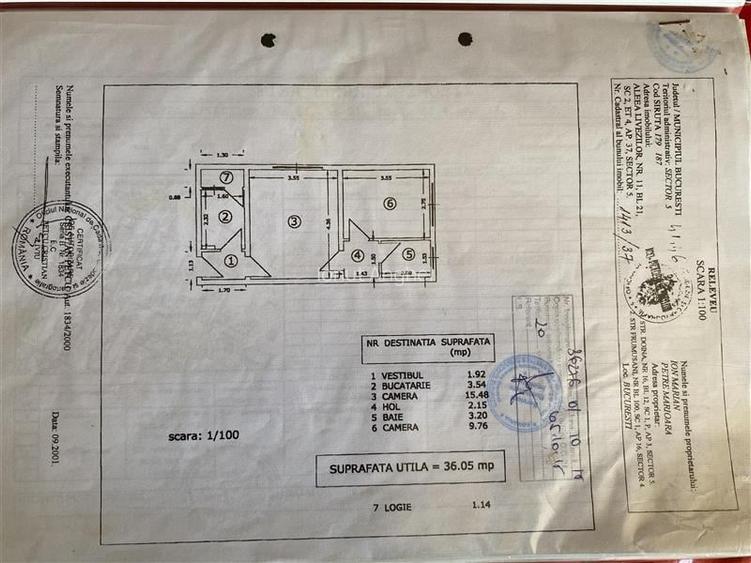 Apartament cu 2 camere semidecomandat în Ferentari Apartament cu 2 camere semidecomandat în Ferentari