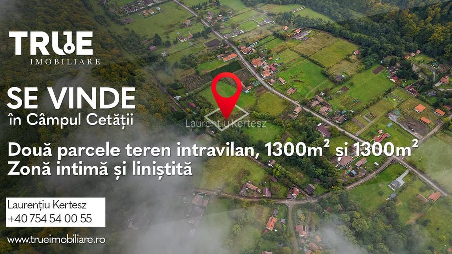 Teren intravilan Câmpul Cetății 2600m? - zonă de vacanță